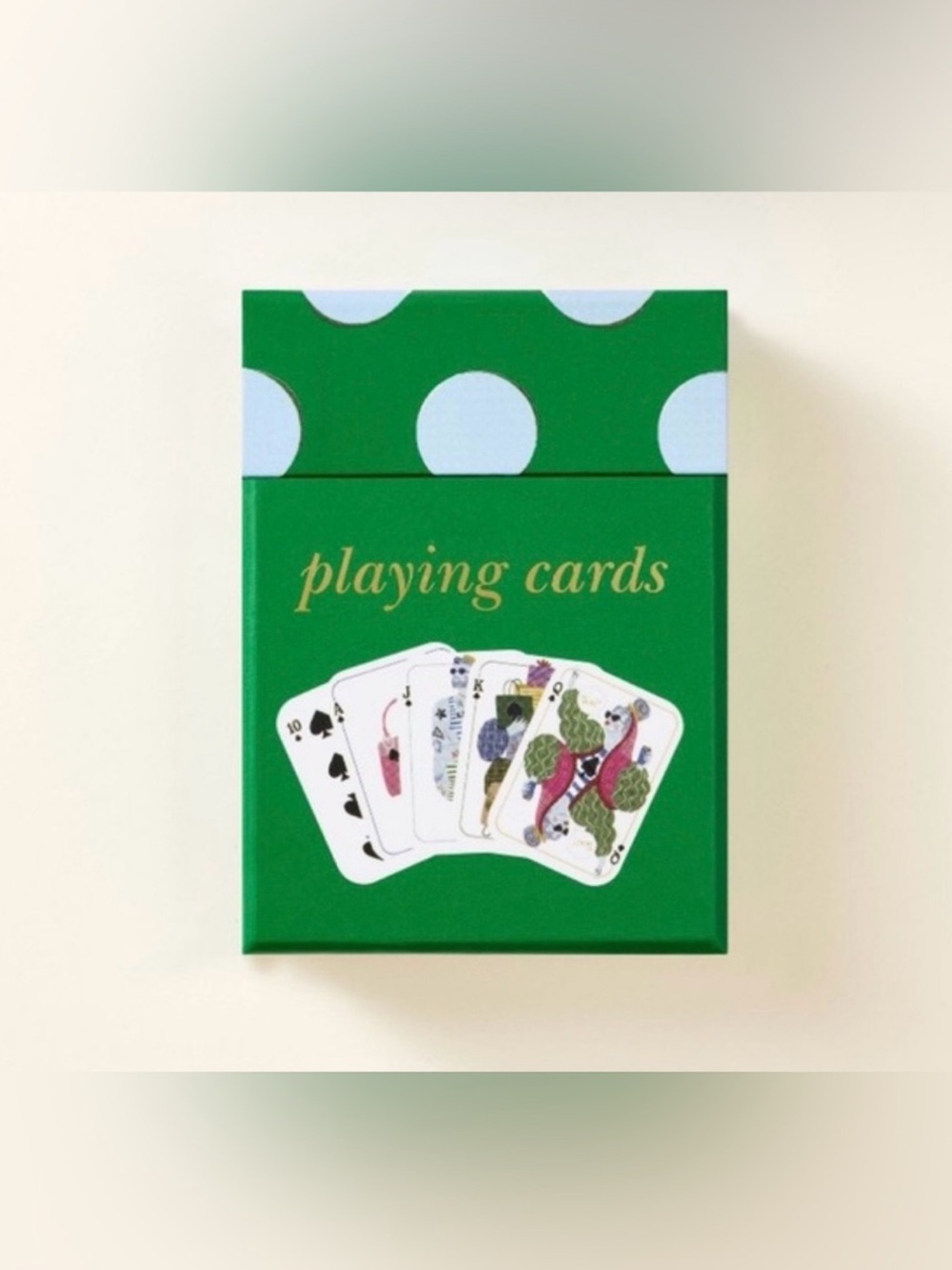 Kate spade x Target playing cards
